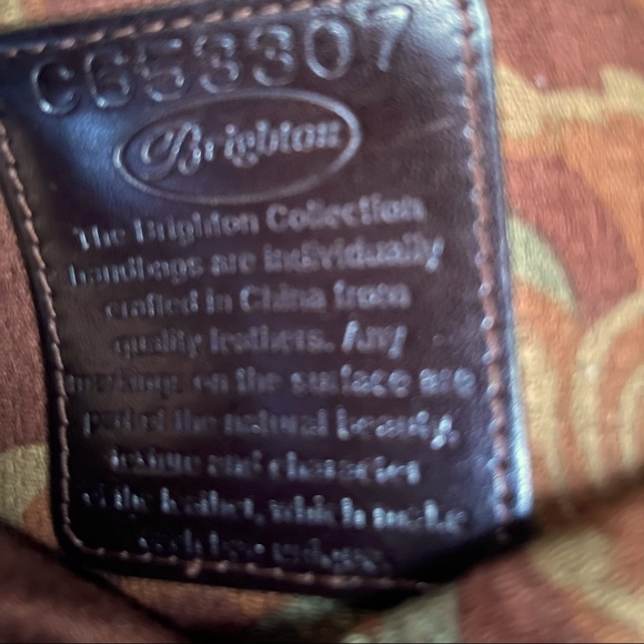 Authentic Brighton Crossbody Leather Bag - Picture 4 of 4